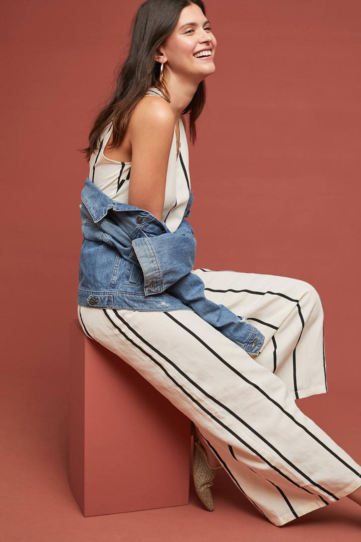 Sancia Sara Striped Jumpsuit
