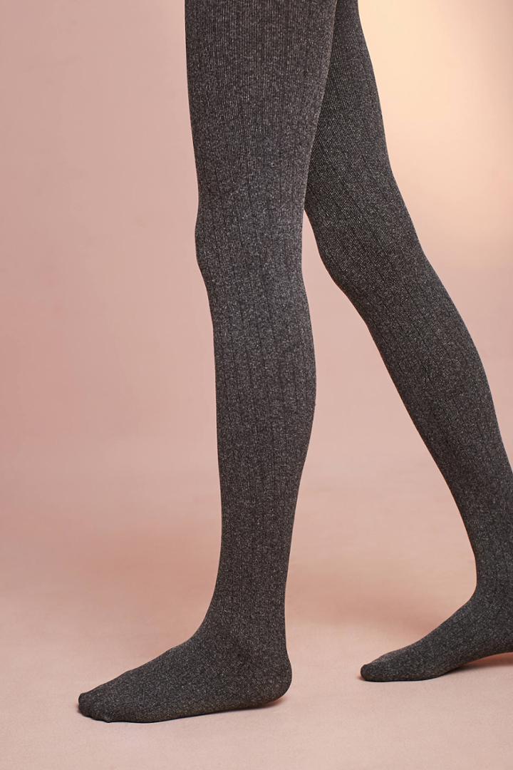 Bossong Ribbed Opaque Tights