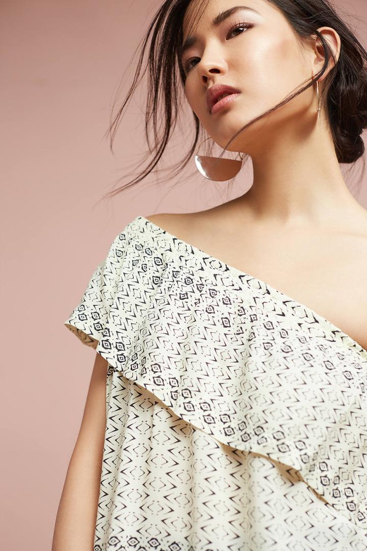 Velvet By Graham & Spencer Florine One-shoulder Top