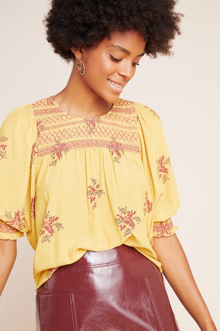 Dolan Left Coast Gold Rush Blouse