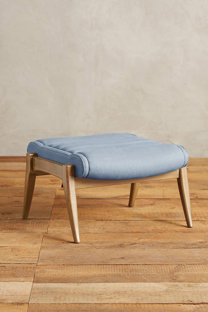 Anthropologie Linen Roadway Chair