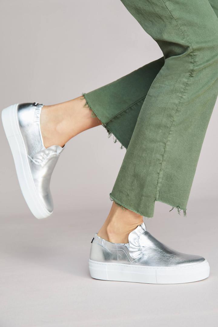 Jil Sander Navy Arancio Sneakers