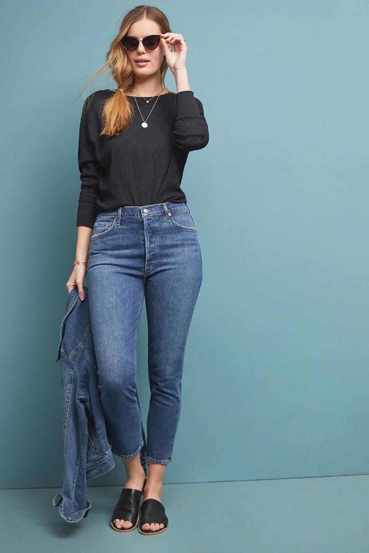 Agolde Nico High-rise Slim Jeans