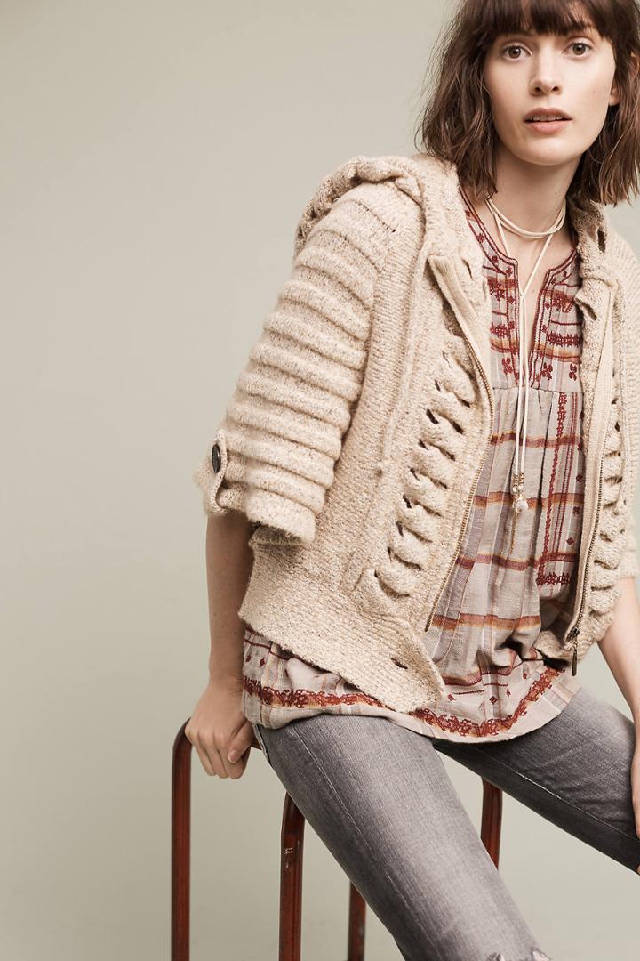 Isla Maude Rosina Ruffle Cardigan