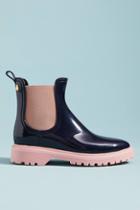 Estrada Footwear Lemon Jelly Colorblocked Chelsea Rain Boots