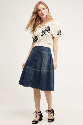 Knitted & Knotted Cropped Vineyard Cardigan