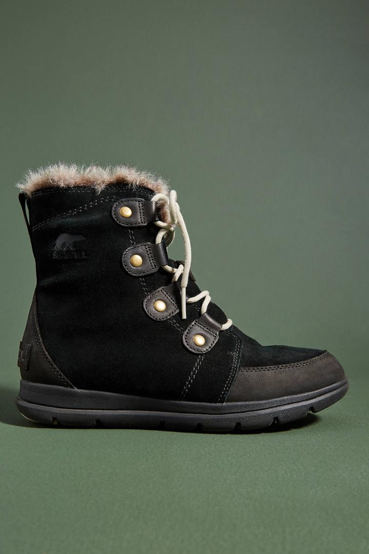 Sorel Explorer Joan Suede Boots