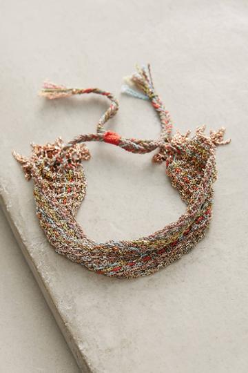 Marie-laure Chamorel Sunset Woven Metal Cuff