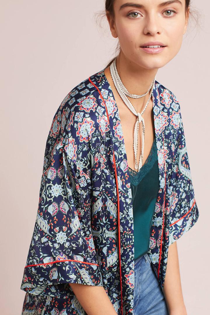 Anthropologie Estelle Long Kimono