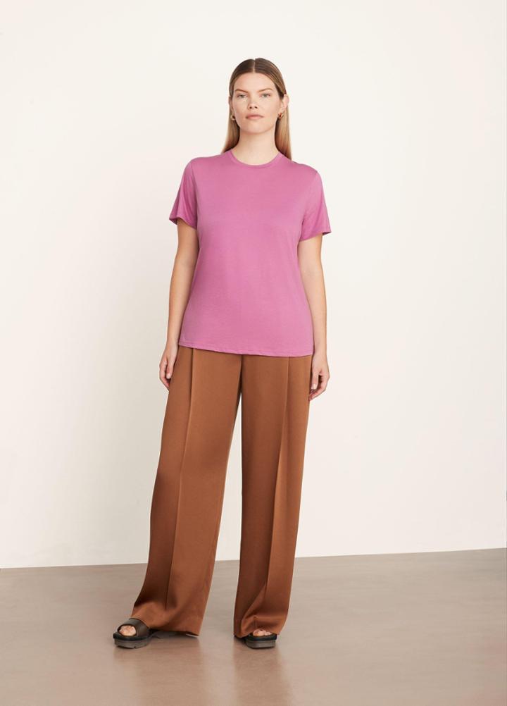 Vince Essential Pima Crew Neck Tee