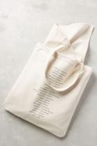 Anthropologie You & Me Picnic Tote