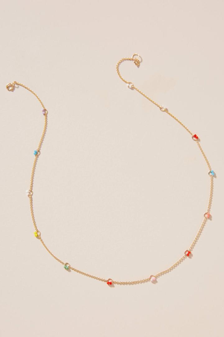 Scosha 10k Gold Beaded Necklace