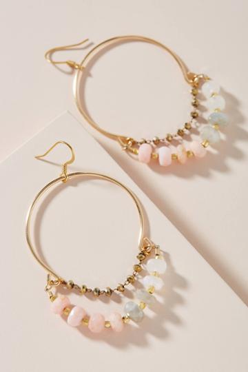 Gemelli Love Draped Hoop Earrings