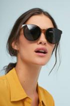 Anthropologie Olive Cat-eye Sunglasses