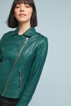 Anthropologie Doma Slick Leather Jacket