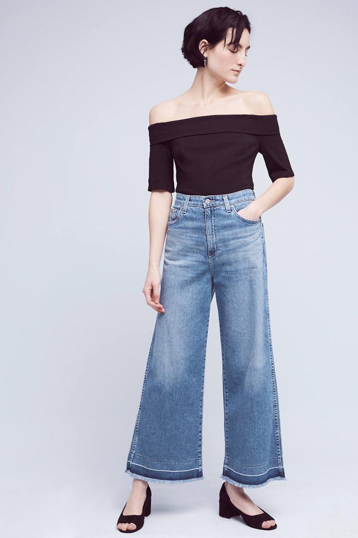 Ag Jeans Ag Yvette High-rise Crop Jeans
