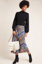 Tanvi Kedia Sandrine Bias Midi Skirt