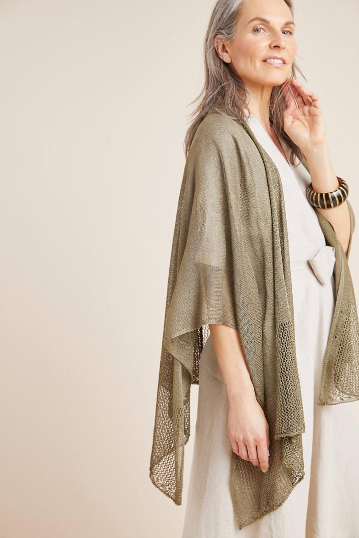 Anthropologie Mimi Crocheted Kimono