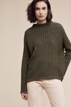 Noisy May Ribbed Bell-sleeve Sweater