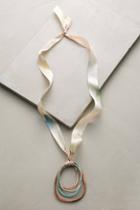 Sibilia Marbled Metals Pendant Necklace