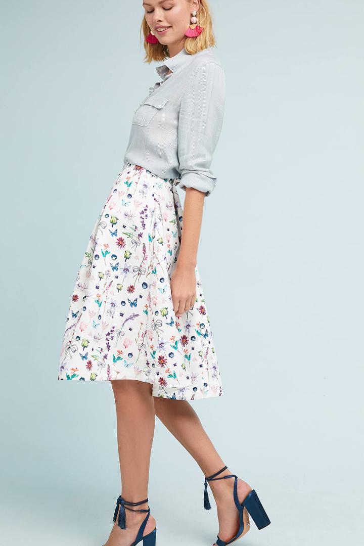 Yumi London French Botanical Skirt