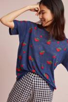 Banner Day Cherries Linen Tee