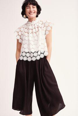 Maeve Daisy Lace Shell