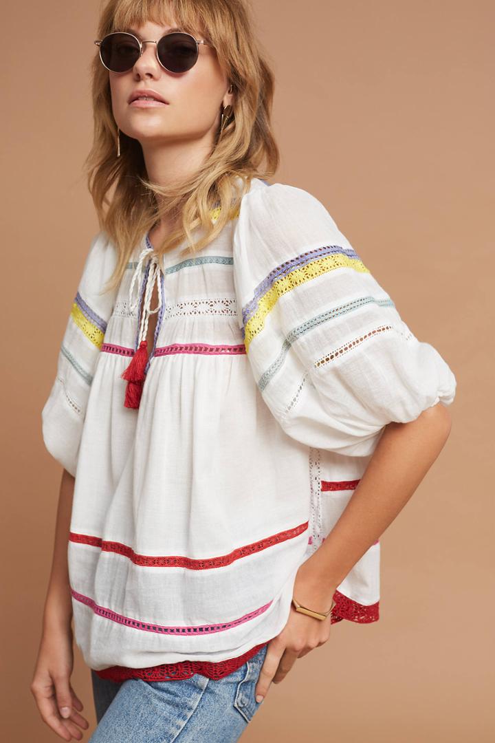 Carolina K Rockaway Peasant Top