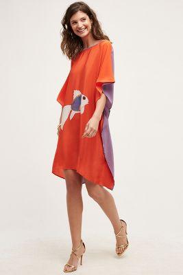 De La Mer Silk Koi Caftan