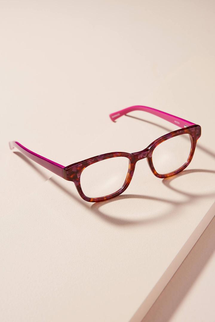 Eyebobs Purple Marble Reading Glasses