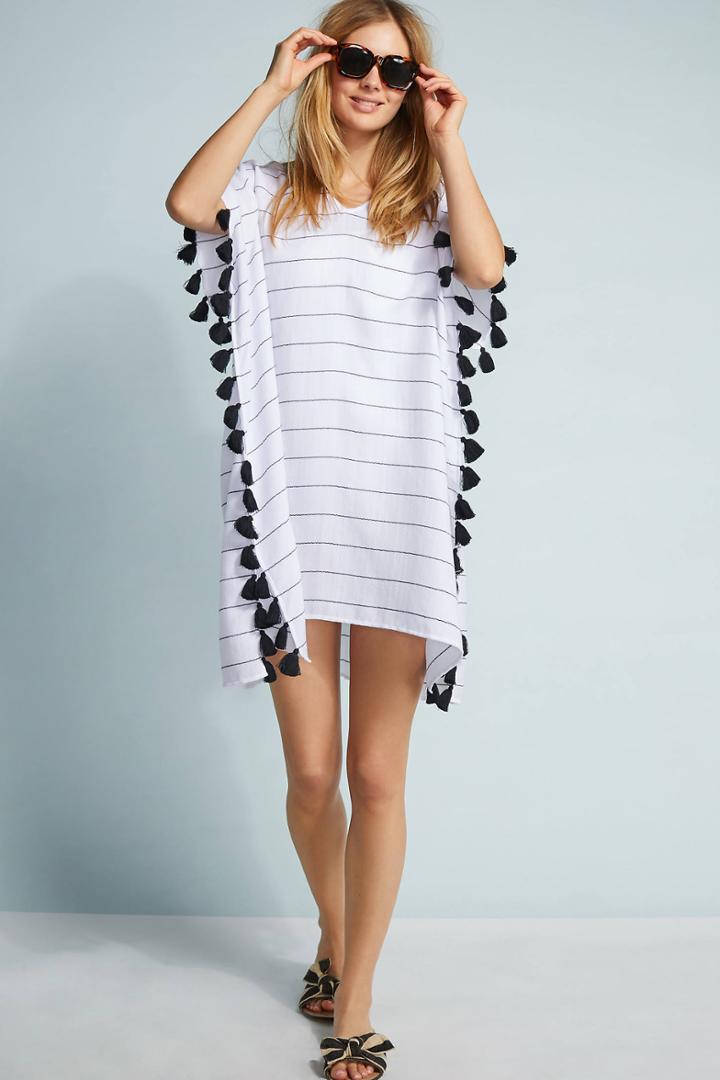 Seafolly Manarola Striped Caftan