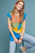 Conditions Apply Spring Patchwork Blouse