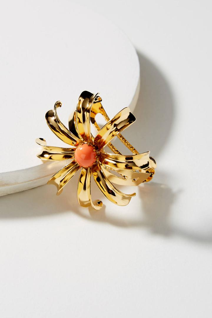 Dauphines Of New York Sunflower Hair Clip