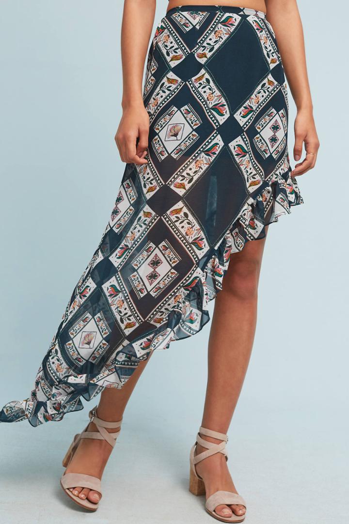 Tryb 212 Copenhagen Silk Skirt