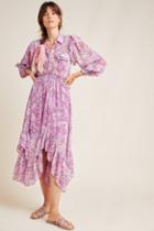 Misa Kaiya Ruffled Shirtdress
