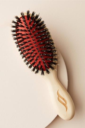 Anthropologie Sheila Stotts Natural Boar & Nylon Travel-sized Brush