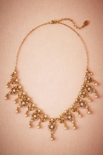 Anthropologie Gilded Rays Necklace