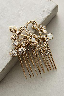 Miss Ellie Golden Garland Comb