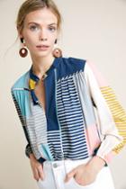 The Odells Motley Peasant Top