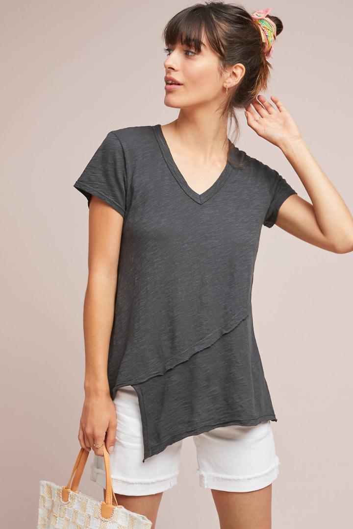 Left Of Center Alana Asymmetrical Tee