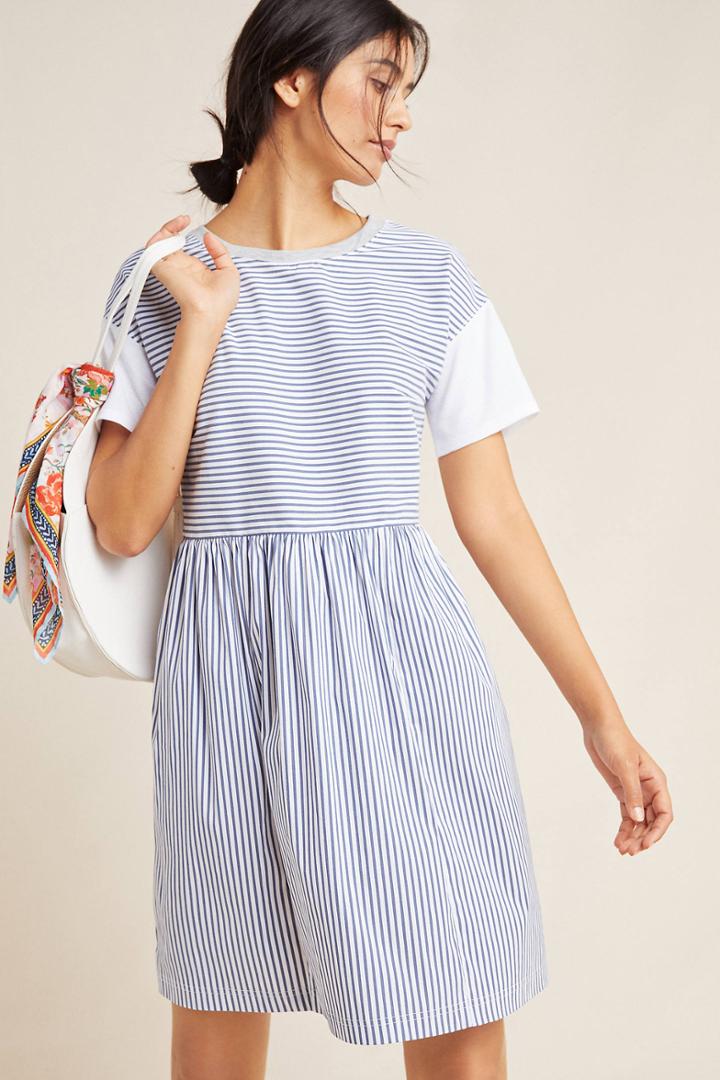 Anthropologie Sunday Striped Dress