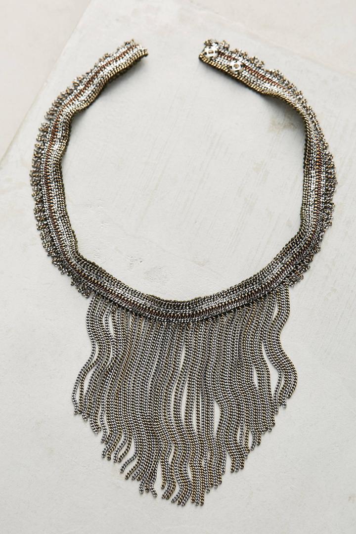 Marie-laure Chamorel Attia Beaded Fringe Necklace