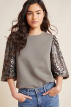 Amadi Eryna Lace-sleeved Top