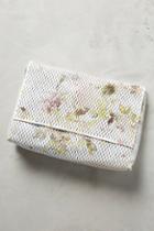 Anthropologie Perforated Bouquet Clutch