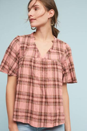Tylho Filippa Plaid Top