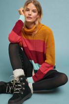 Farm Rio Boldly Striped Sweater Dress