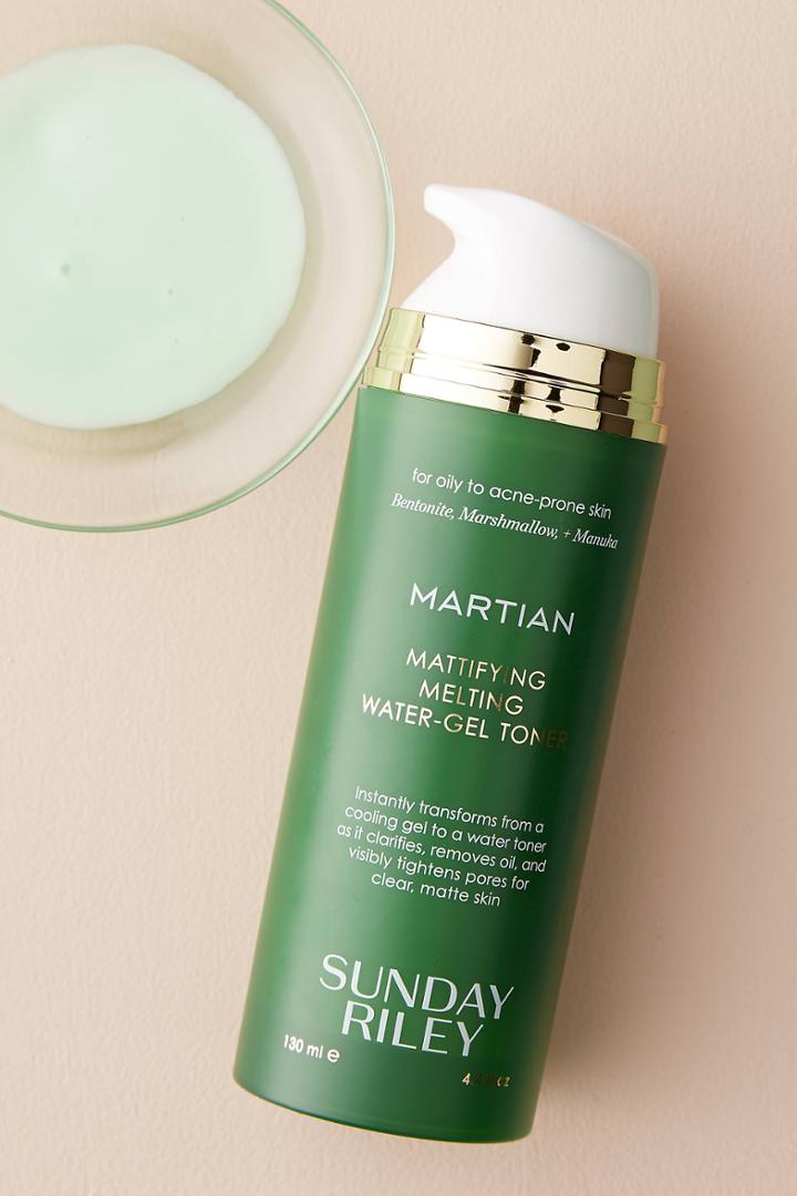 Sunday Riley Martian Mattifying Melting Water-gel Toner