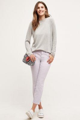 Pilcro Stet Side-slit Jeans Lilac