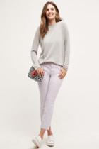 Pilcro Stet Side-slit Jeans Lilac