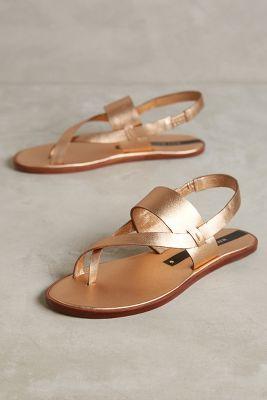 Matt Bernson Athena Sandals Gold